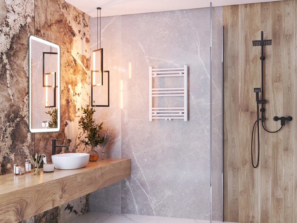 Gamma Erga Simple, vykurovacie teleso 700x500 mm, 275 W, biela, ERG-LAV-SIMP-7050-WH