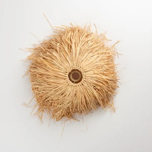 Brilagi - LED závesný luster na lanku CERIA BOHO 1xE27/40W/230V pr. 40 cm rafia