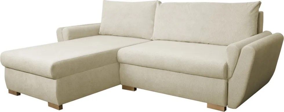 Rohová sedačka Helvetius, béžová látka