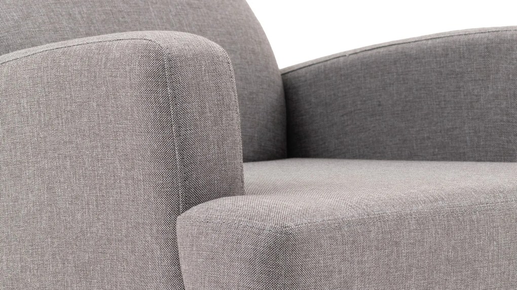 Relaxačné kreslo Kaus (svetlosivá). Akcia -20%. Vlastná spoľahlivá doprava až k Vám domov. 1087881