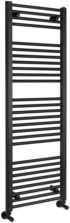 Aqualine Aqualine, DIRECT vykurovacie teleso s bočným pripojením 450x1320 mm, čierna matná, ILR34B