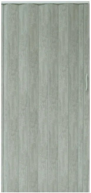 Skladacie dvere 001P imitácia betónu matné 100 cm