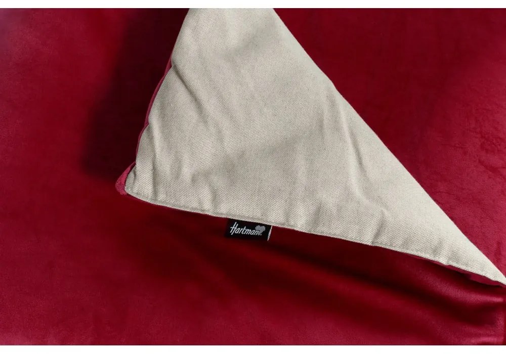 Červená prikrývka Hartman Jolie, 130 x 170 cm