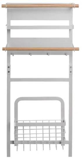 MK FLORIA MKF-21MG02W - Magnetický organizér 67,5x31 cm biela