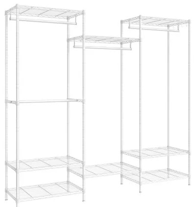 Otvorená šatníková skriňa LGR431W01