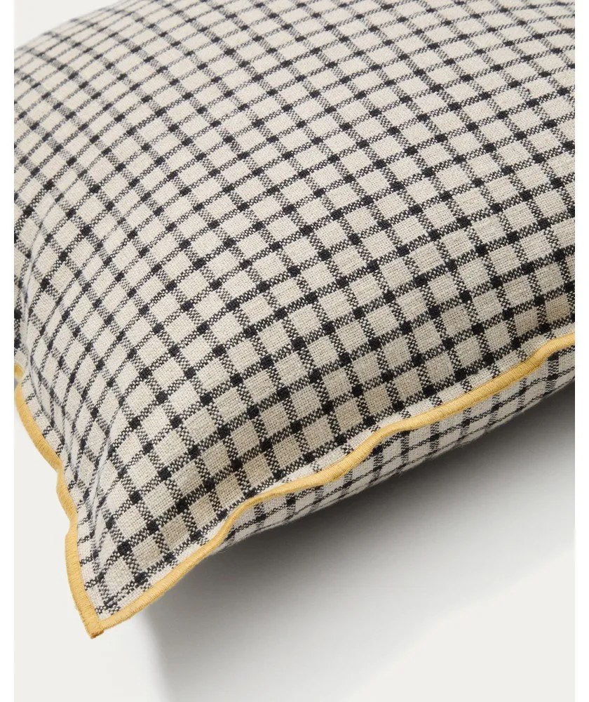 Obliečka na vankúš s prímesou ľanu 45x45 cm Airi – Kave Home