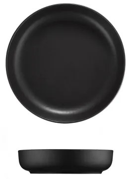 18-dielna jedálenská sada čierna/porcelán