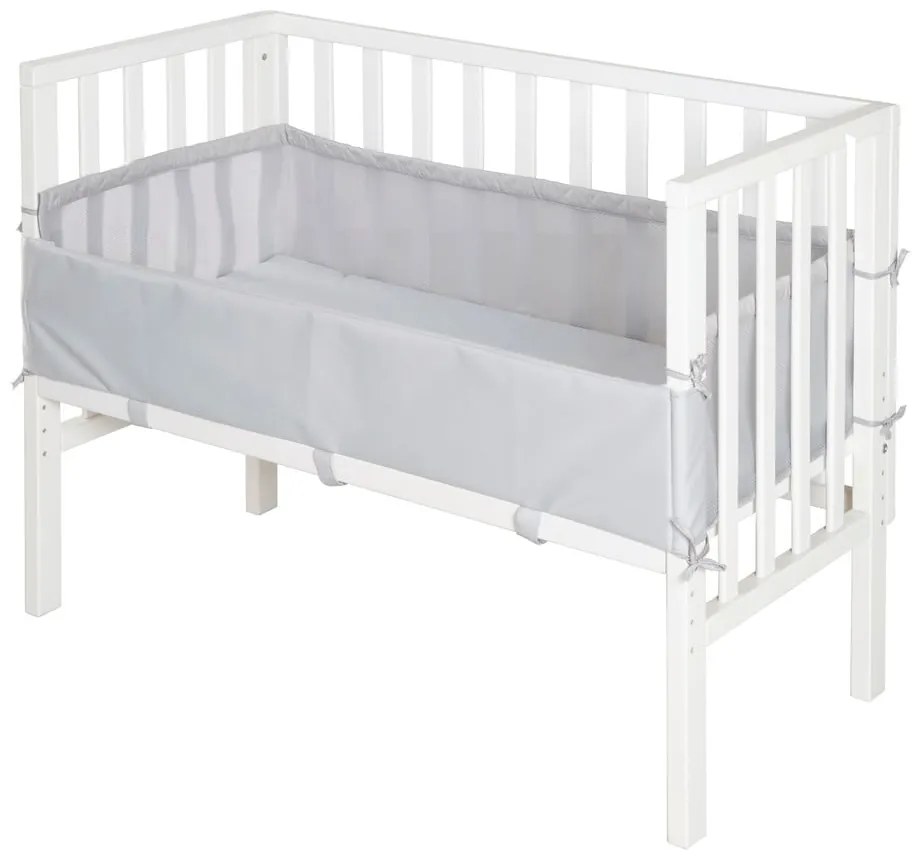 Biela postieľka 90x45 cm – Roba