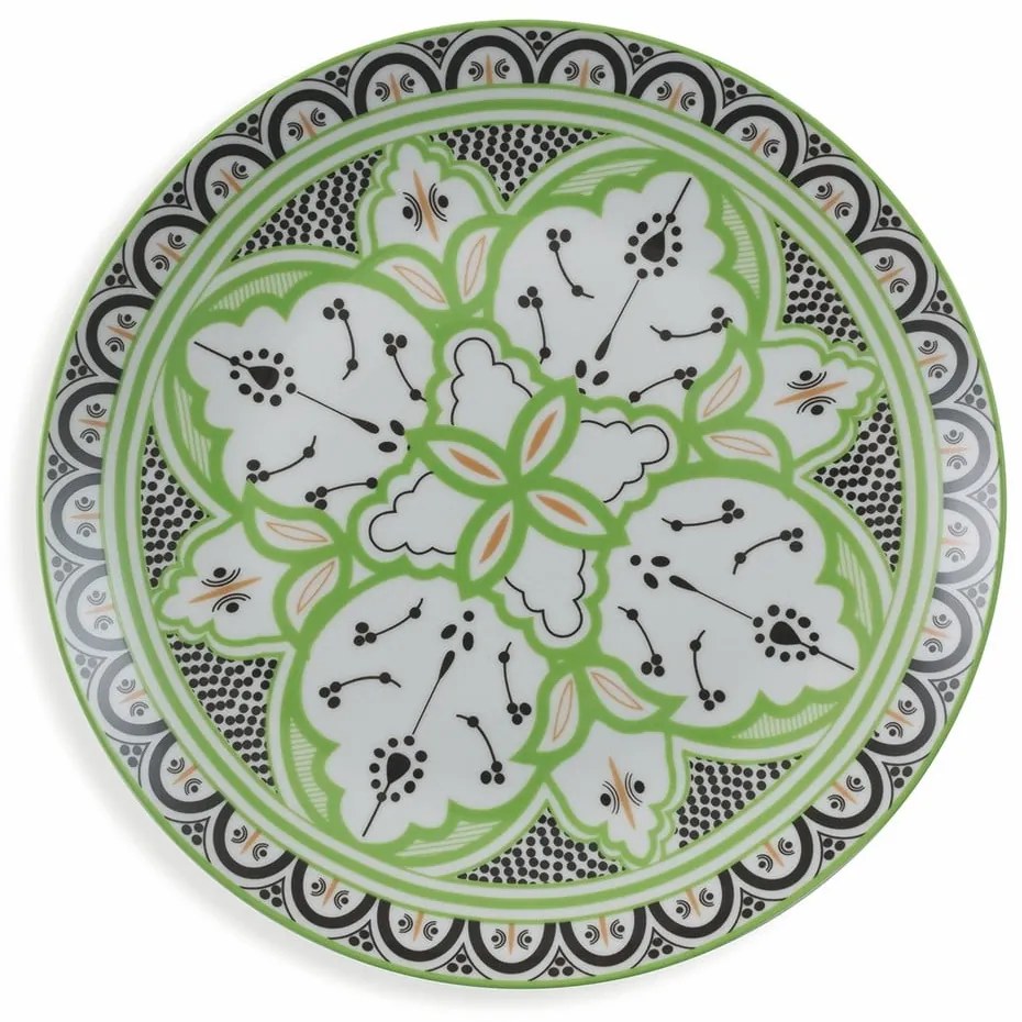 18-dielna súprava riadu z porcelánu a kameniny Villa d'Este Marocco