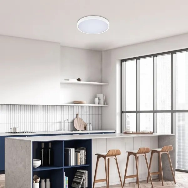 Rabalux 71430-LED Stm. kúp. stropné svietidlo ALENZO LED/36W/230V IP44 biela + DO