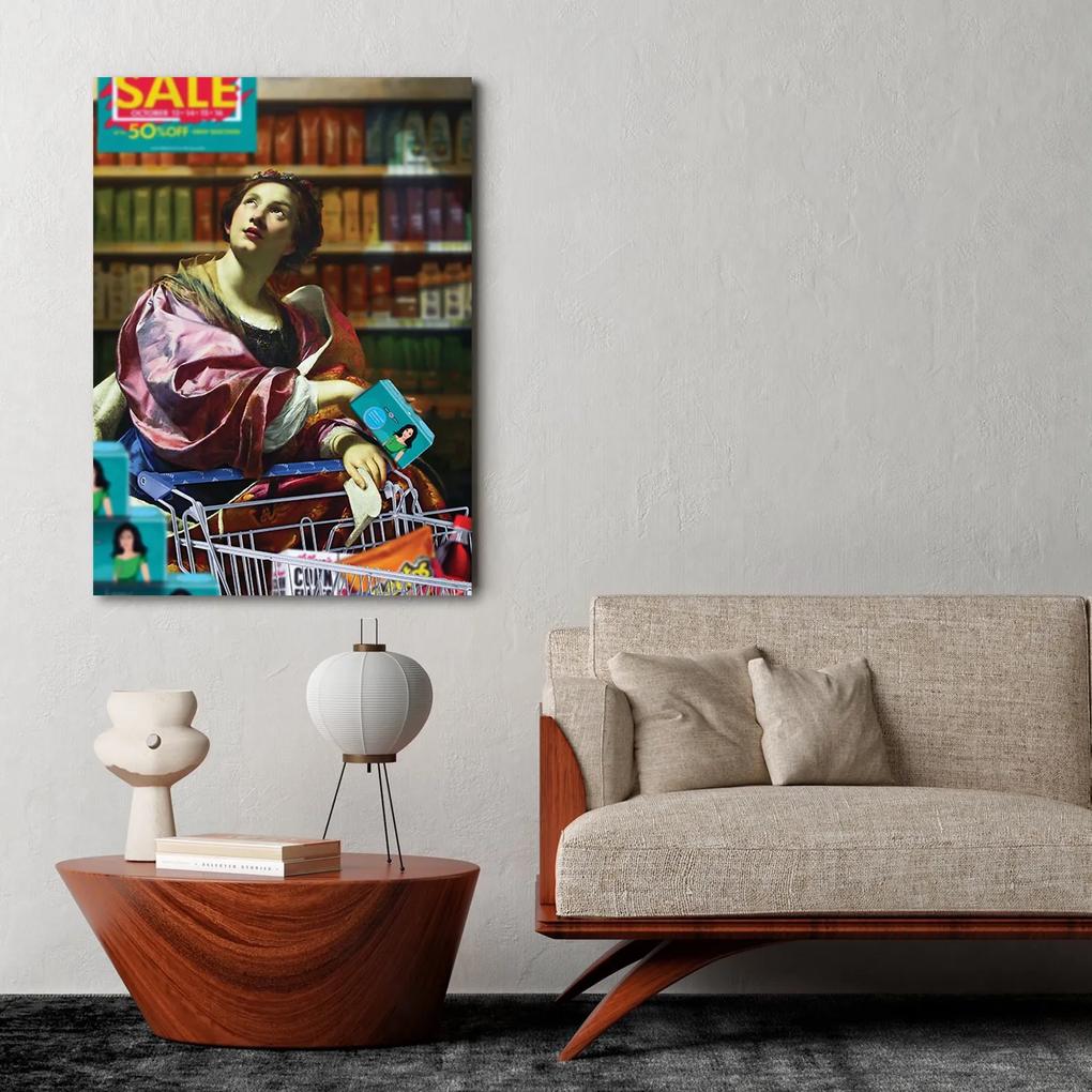 Gario Obraz na plátne Nakupovanie potravín - Jose Luis Guerrero Rozmery: 40 x 60 cm