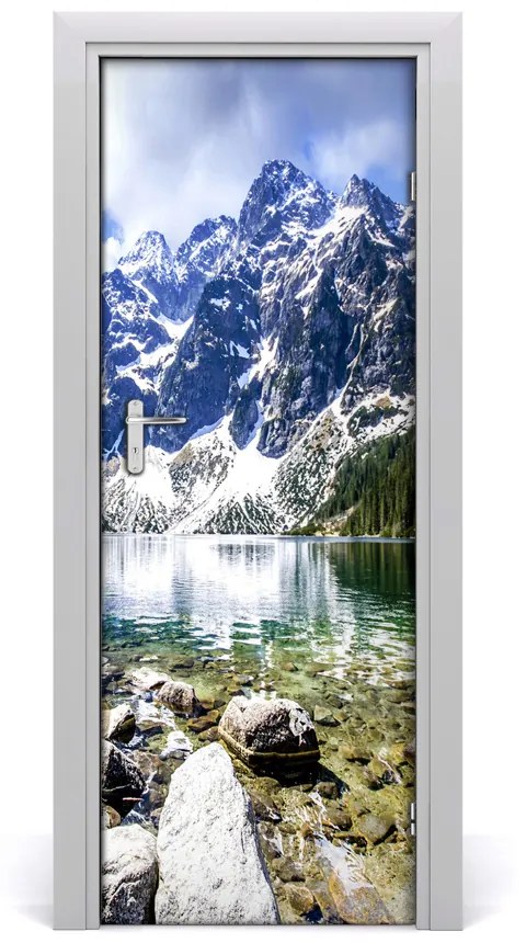 Fototapeta na dvere Morské oko Tatry 75x205 cm