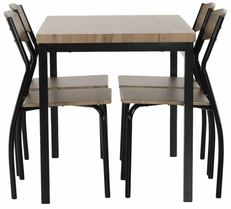 Jedálenský set 1+4 v minimalistickom dizajne dub artisan