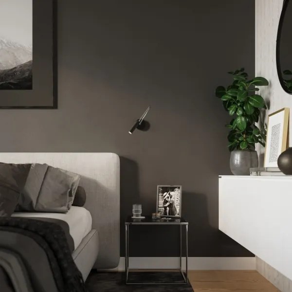 Sollux SL.0910 - Flexibilná lampička AXIL 1xG9/12W/230V čierna