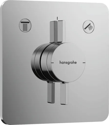 Hansgrohe DuoTurn Q sprchová a vaňová batéria bez podomietkového telesa chróm 75414000