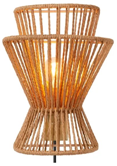 Lucide 10220/01/72 - Nástenné svietidlo TASMAN 1xE27/60W/230V béžová