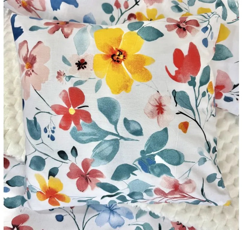 INTERMEDIC SK Kvietok – vankúšová obliečka 40x40 cm, 100% bavlna, zips
