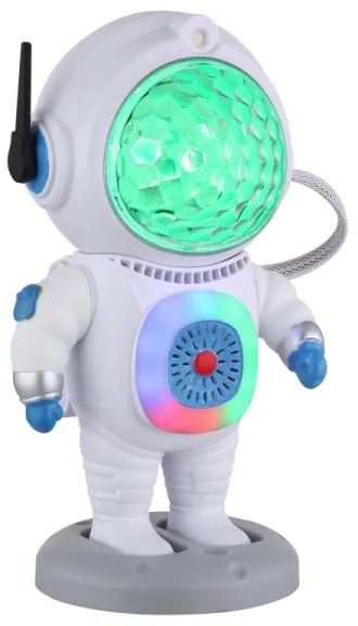 Globo 28084 - LED RGB stolná lampa COSMO LED/6W/5V astronaut biela