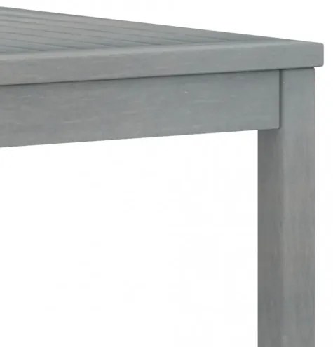 vidaXL Konferenčný stolík 100x50x33 cm sivý masívne akáciové drevo-