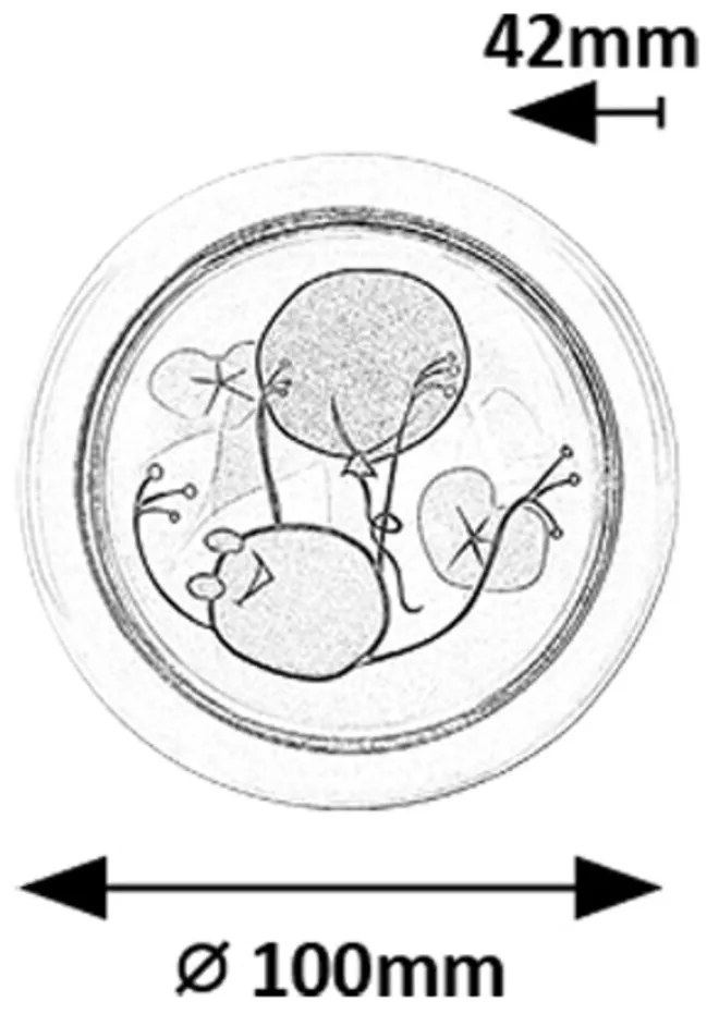 Rabalux FROGGO LED detské svietidlo 76071