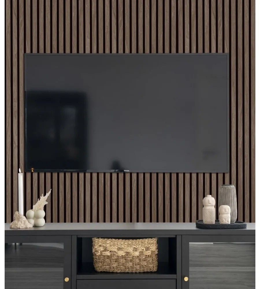 Akustické panely v súprave 2 ks 60x240 cm Walnut – House Nordic