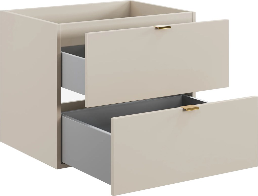 Comad Kúpeľňová skrinka pod umývadlo Dalia Cashmere 60 kašmír mat