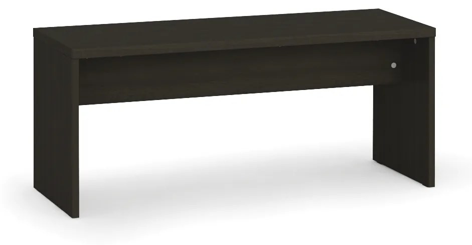 Šatníková lavica, 1000 mm, wenge