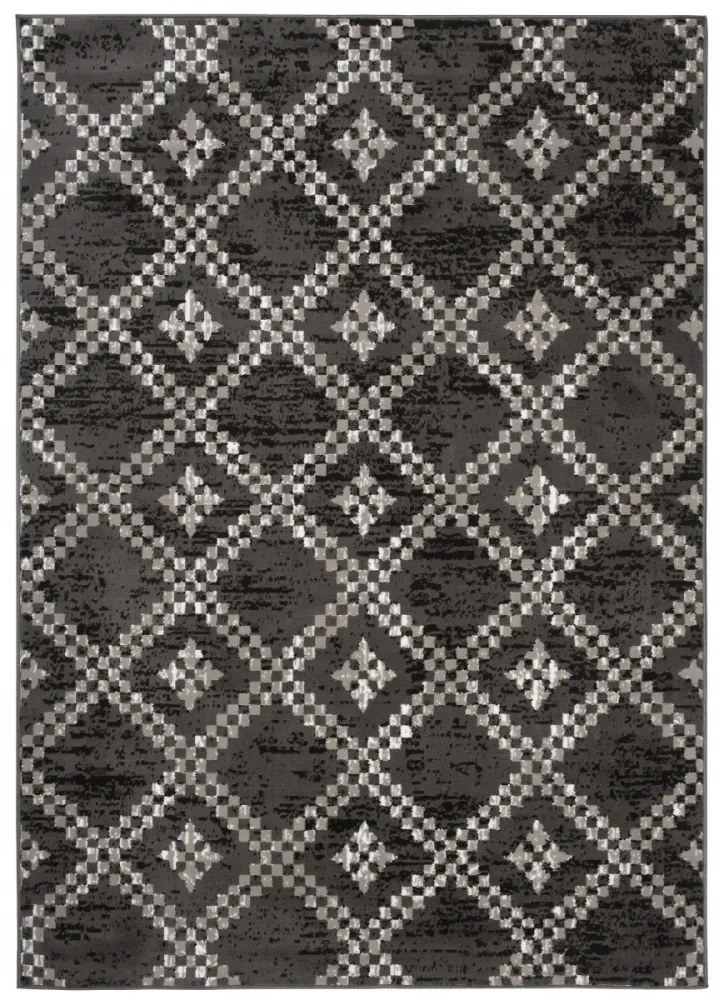 Kusový koberec PP Sisto šedý, Velikosti 220x300cm