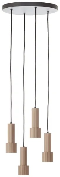 Brilliant - Luster na lanku CADIZ 4xGU10/10W/230V pr. 35 cm bronzová