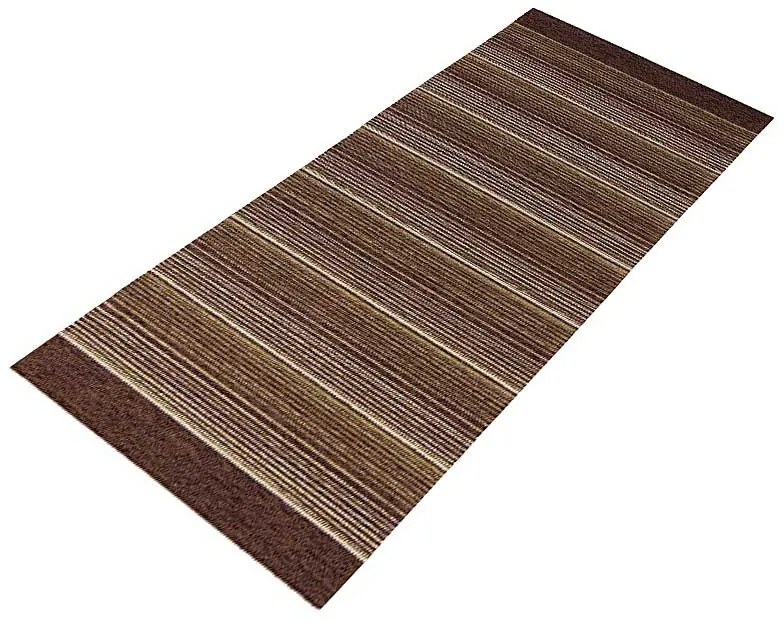 Prateľný behúň Laos 142 / 999X, 55x85, hnedá, chodba / predsieň, Oriental Weavers