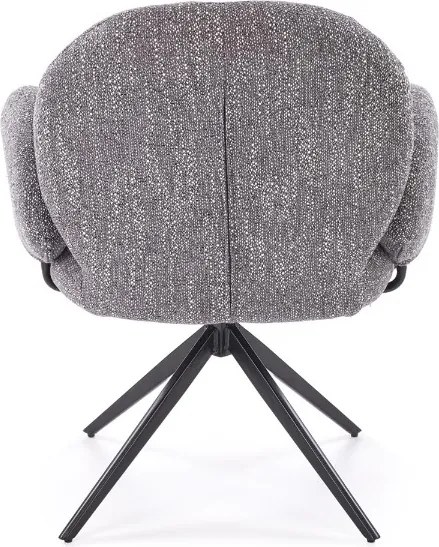 JEDÁLENSKÁ OTOČNÁ STOLIČKA IRIS ŠEDÁ