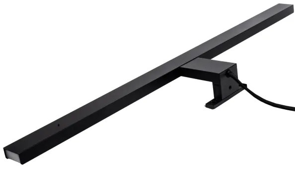 LED Kúpeľňové osvetlenie zrkadla SAMOS LED/12W/230V 4000K 60 cm IP44 čierna