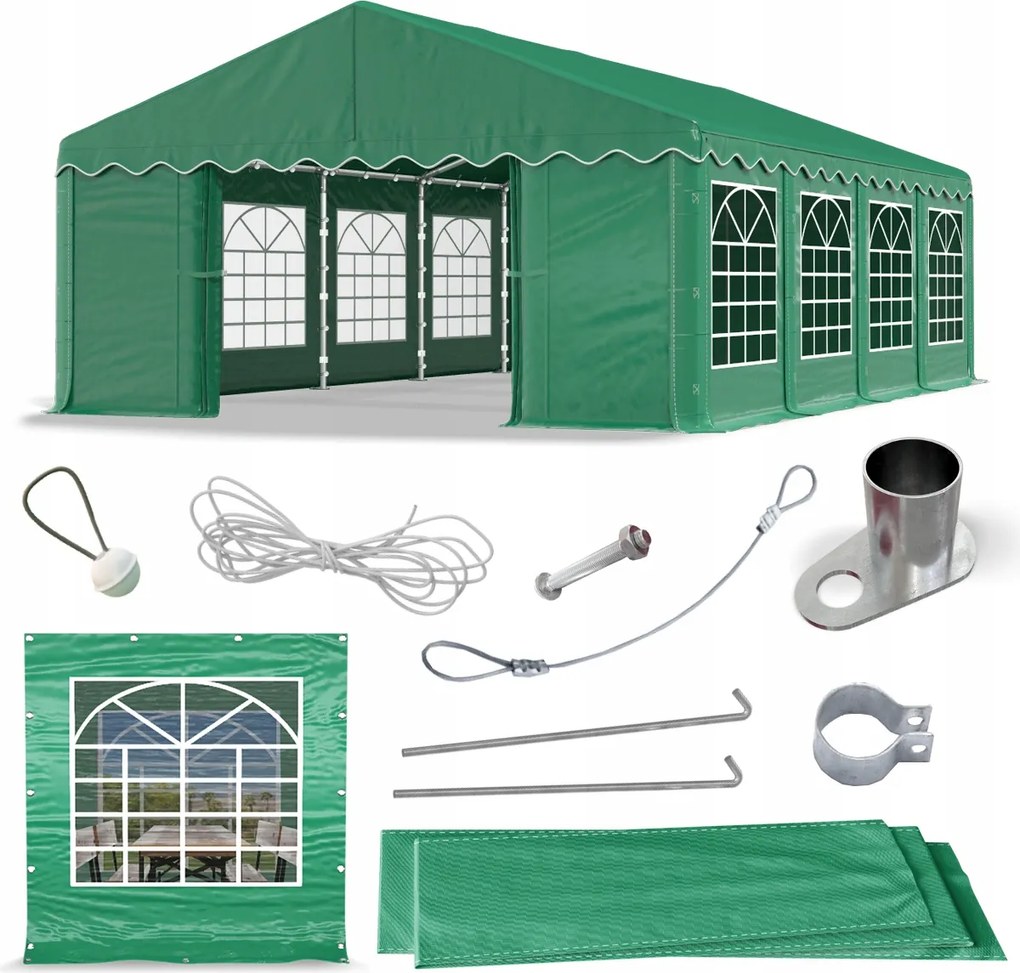 Záhradný párty stan Das 240 S 6x8 m