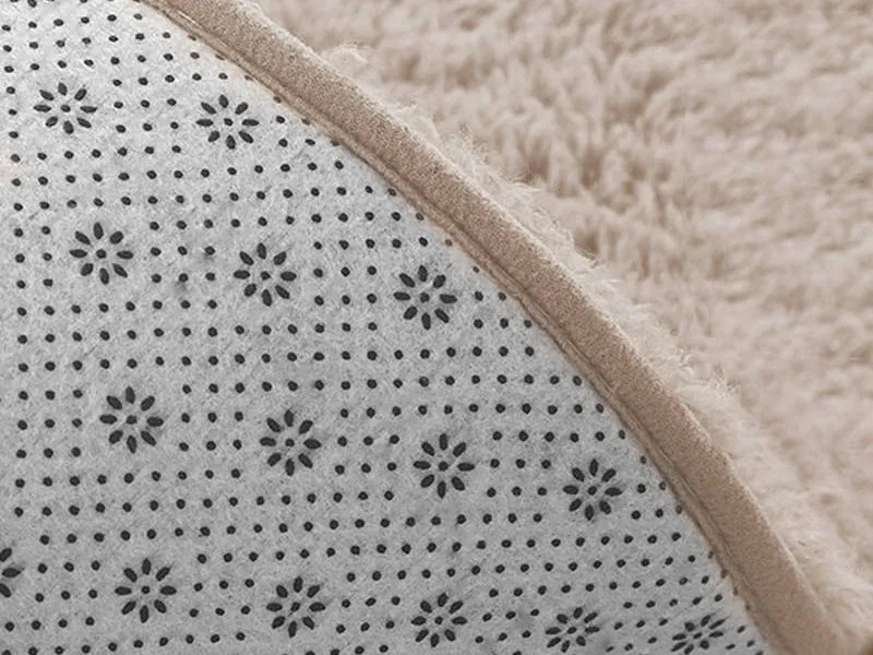 TZ Béžový obdĺžnikový koberec Alpaka Rozmer: 80x150 cm