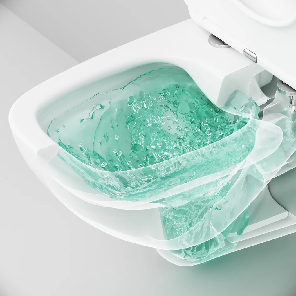 Závesné WC AM.PM X-Joy CXA1700SC bezokrajové, so sedadlom Microlift, biele