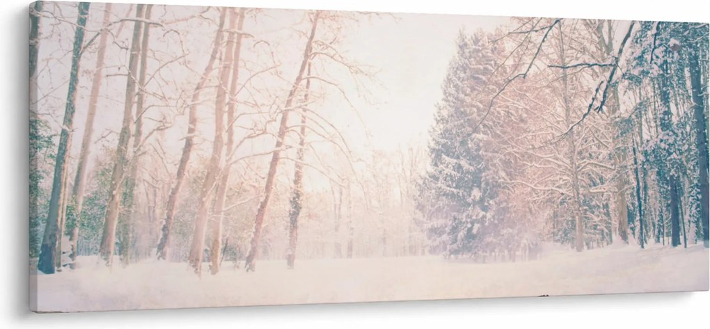 Obraz - Výhľad do lesa (120x50 cm)