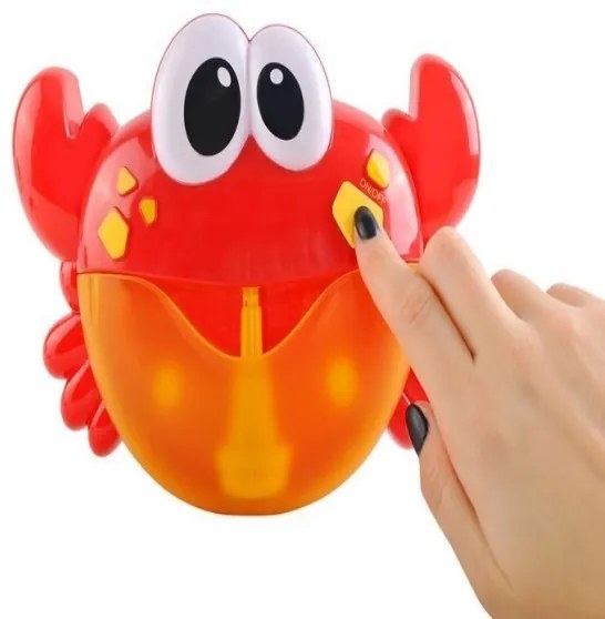 Bublinkovač do kúpeľa Krab