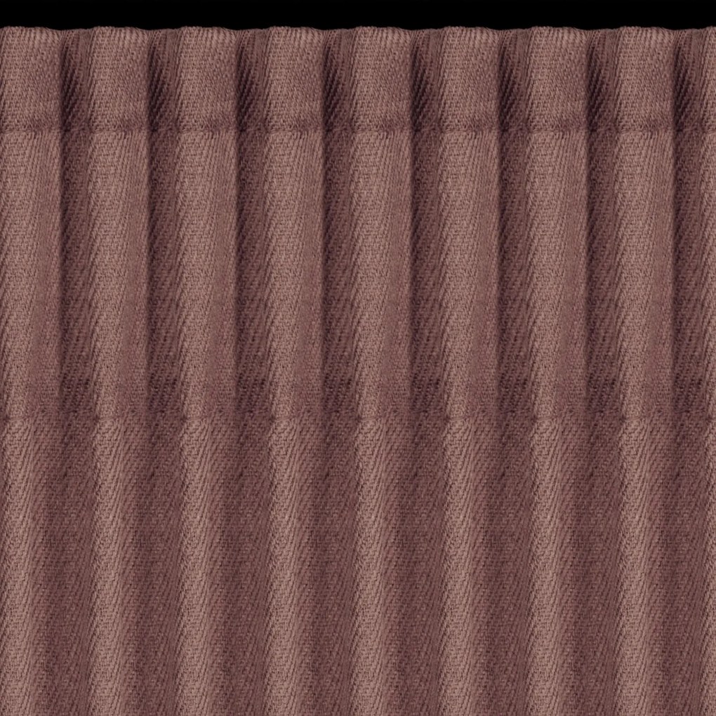 ZÁVES NA PÁSKE OLENA 140X270 CM TMAVORÚŽOVÁ