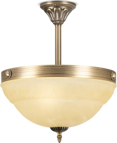 BRILAGI - Luster na tyči DAHLIA 3xE27/40W/230V priemer 37 cm mosadz
