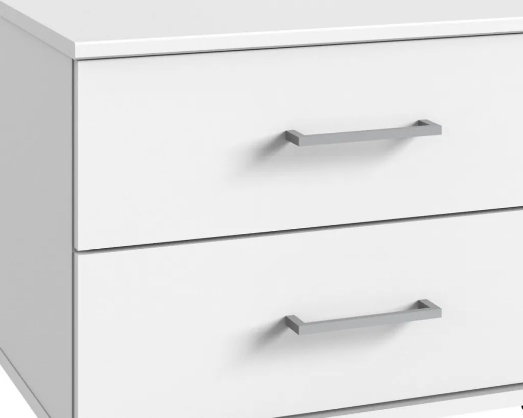 Set nočných stolíkov (2 ks) Cheep, biele