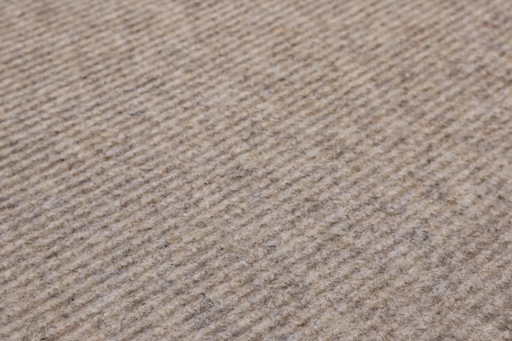 Betap, Koberec behúň na mieru Polo beige (čistiaca zóna), šíre 120 cm, šedá, chodba / predsieň
