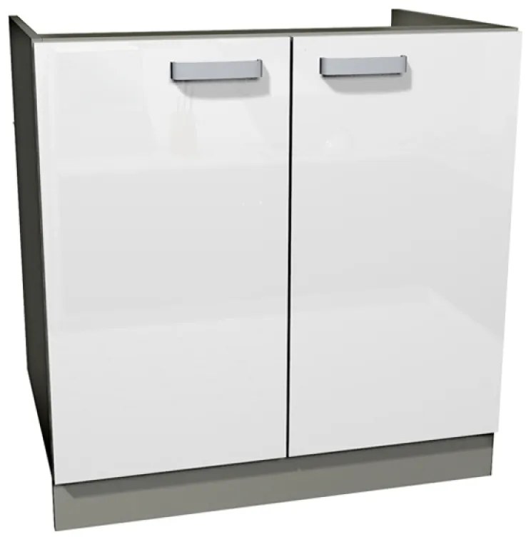 Kuchynská linka Bianka Biely lesk - Komplet L 260x270 - Komplet kuchynského nábytku