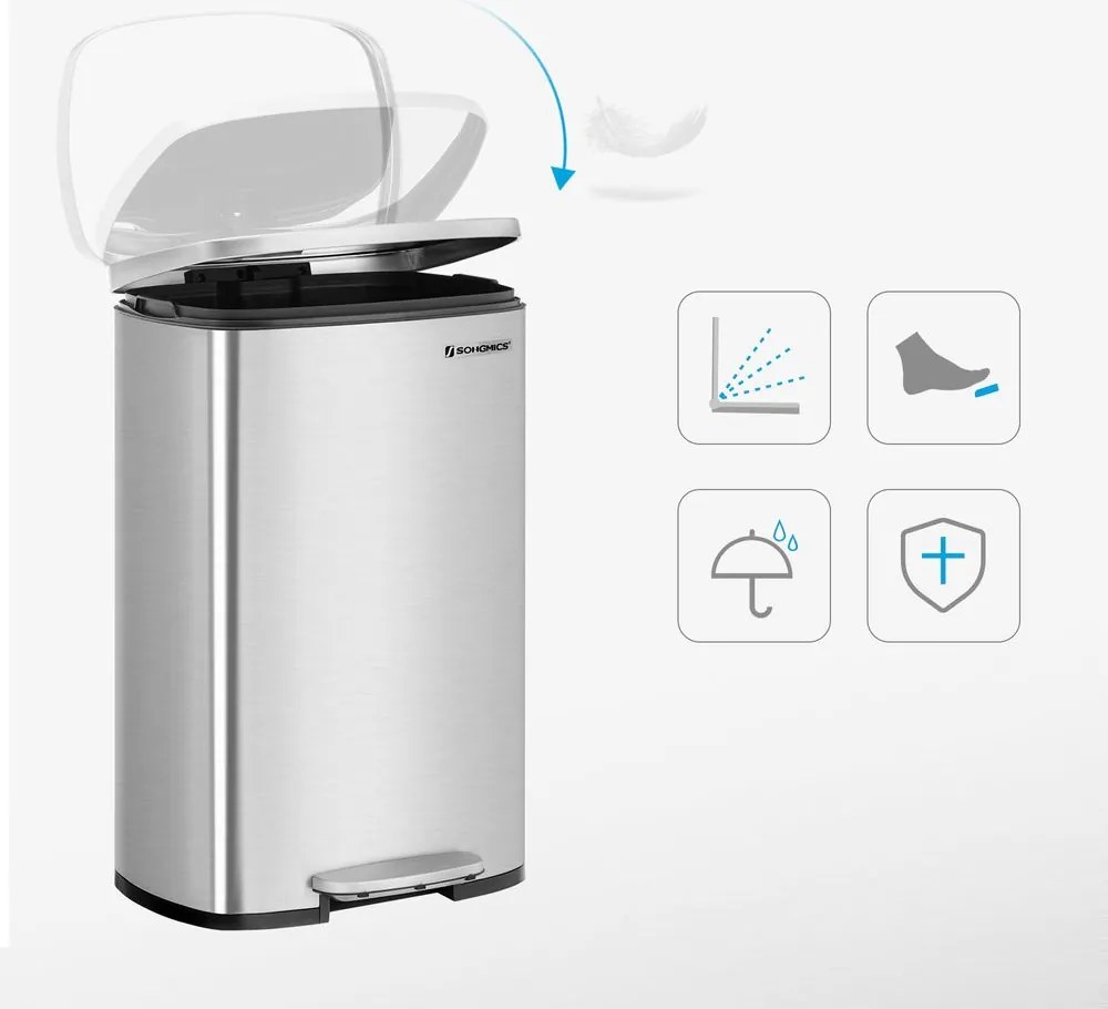 Odpadkový kôš 50 l SONGMICS LTB050E01