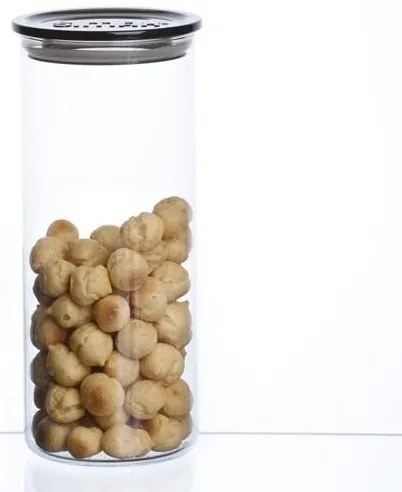 SIMAX NÁDOBA NA POTRAVINY S ČIERNYM VEKOM 1400ML