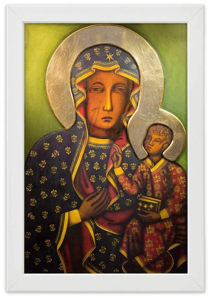 Gario Plagát Matka Božia Čenstochovská Farba rámu: Bez rámu, Rozmery: 70 x 100 cm