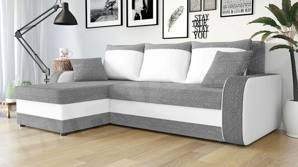 Rohová sedačka Burnet Lux, Dostupné poťahy: Coral 45