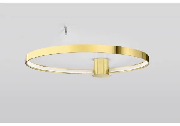 Thoro TH.252 - LED Stropné svietidlo RIO LED/50W/230V CRI90 3000K pr. 78 cm zlatá