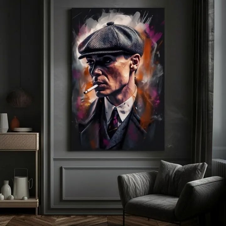 Obraz Tommy Shelby: Kráľ ulíc | Akrylové detaily