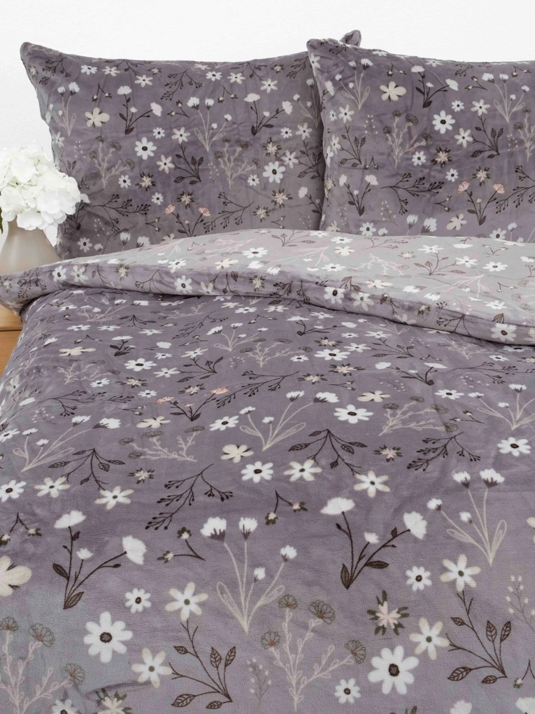 Francúzske obliečky mikroplyš Exclusive – Vanessa šedá