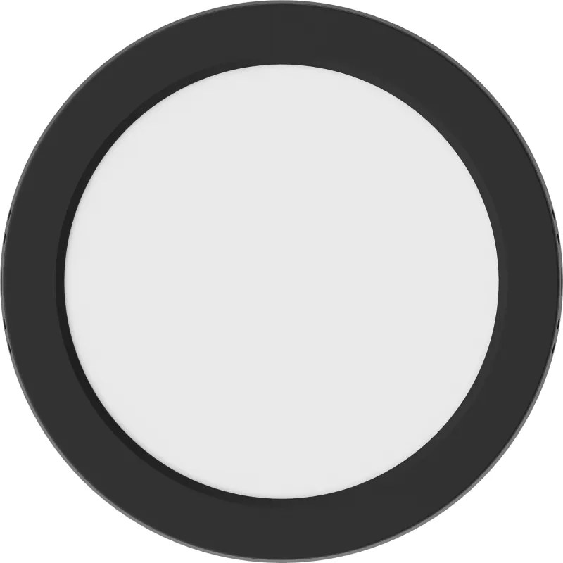 Mexen LDSR, LED stropné svietidlo, priemer 17 cm, 12W, neutrálna - 4000K, 960 lm, čierna - L212-017-1240-70